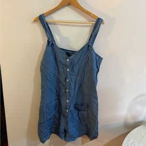 Modcloth Denim Blue Sleeveless Dress